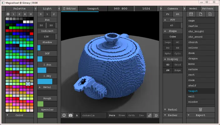 MagicaVoxel - Kostenloser Voxel-Editor