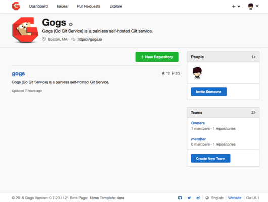 Gogs - Go Git Service