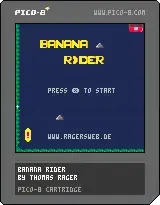 Banana Rider - Ein PICO-8 Spiel