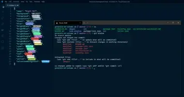 Einheitliche Farben für Terminal und Visual Studio Code