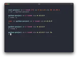 Starship - Ein plattformübergreifende Prompt für Linux, Windows und macOs